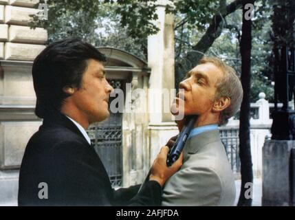 L'Année : 1973 Fichier Scorpion USA Réalisateur : Michael Winner Alain Delon, Burt Lancaster Banque D'Images