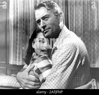 Sur la plage Année : 1959 USA Réalisation : Stanley Kramer Gregory Peck, Ava Gardner Banque D'Images