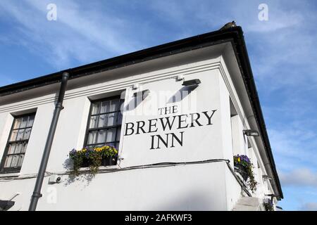 The Brewery Inn, un pub de Surrey à Mole Valley Ashtead, Surrey, Royaume-Uni, 2019, pub du village de Surrey, jour Banque D'Images