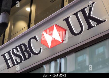 Londres, Royaume-Uni. Dec 16, 2019. Londres, 16-12-2019, la vie au Londen, HSBC Crédit : Pro Shots/Alamy Live News Banque D'Images