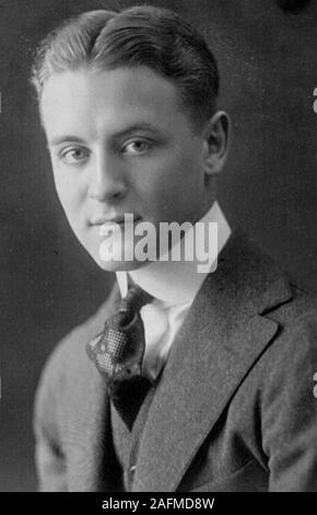 F. Scott Fitzgerald (18906-1940) romancier américain Banque D'Images