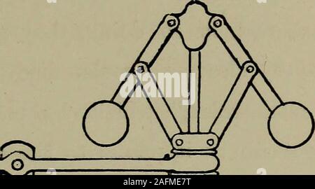 . Moteur du modèle de la construction, avec des instructions pratiques pour les façonneurs et amateurs. f = m ( 2 &Lt ; IA Banque D'Images