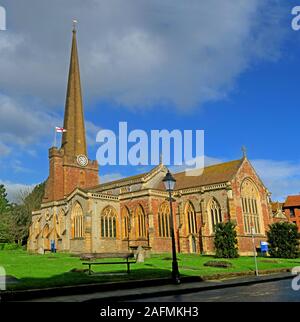 Bâtiment classé dans l'église historique de St Marys, Bridgwater, Somerset, Angleterre, Royaume-Uni Banque D'Images