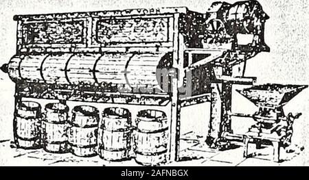 . L'annuaire général Trow des quartiers de Manhattan et le Bronx, ville de New York. Grillage, nettoyeurs, MelangeursTwin et Cacao Triple Mills. Banque D'Images