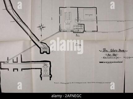 . Transactions. iilVliI II I 1 U LJ lJ u u u Ju-m Plaque I. ustra,j"g document de M. P. Kirkgaard sur le Syst Harris ^m du pompage par l'air comprimé. - ^A^^^m. Ko ^ fWt.- CSI*)^^^^* ii f LJ J U I U LJ J U LT U:U-I. Plaque Illustrati e document de M. P. Kirkgaard sur le système de pompage de Harris par air comprimé. La Harris Sysiem de pompage. 269 en vertu de ce piston est ouvert à l'atmosphère ; il s'ensuit donc thatas le cylindre basse pression épuise l'air du réservoir et l'ensembletuyau la reliant à l'interrupteur, créant un vide, un vide isnecessarily ainsi produite au-dessus du piston peu ; quand Banque D'Images