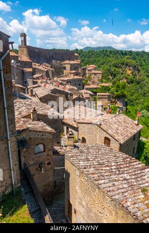 Les rues et les bâtiments de la petite ville de Grosseto en Toscane, Italie Banque D'Images