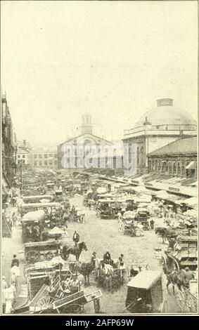 . Rand McNally, Boston guide de la ville et ses environs, avec des cartes et des illustrations ... Ancienne église du Sud Washington & Lait Rue Pa"re 84 66 RAND McNALLY GUIDE DE BOSTON. Faneuil Hall 32 MarketPage GUIDE BOSTON 67 RAND McNALLY Banque D'Images