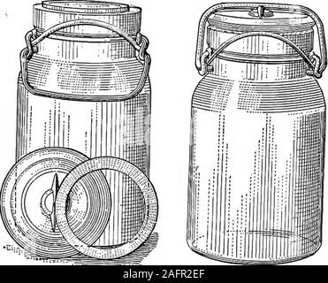 . La nourriture ; sa composition et préparation ; un manuel pour les classes de sciences domestiques. ds devrait ensuite être coupées en morceaux lorsqu'un trop grand pour usewhole. Tous les produits pour la mise en conserve doit être propre, sain, frais, et pas trop mûres. Il est particulièrement important pour thatvegetables canning être frais du jardin. Mostvegetables perdre croustillant et saveur sur l'article. (2) Le blanchiment ou brûlures.-Les matières alimentaires devraient beplaced dans une passoire, panier, ou un morceau de gaze, et descendu dans l'eau bouillante ou à la vapeur vive et keptthere de un à quinze minutes suivant l'espèce ofproduct. Cette procédure Banque D'Images