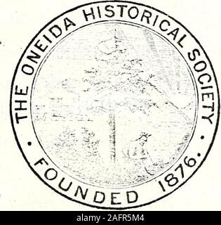 . Opérations de la Société d'histoire de l'oneida à Utica. 10 avril.-Extraits de journal d'un premier Sandwich Island missionnaire : Mme Maria S. Loomis. Lu par A. Seward. Mai 8.-Politique poème : John II. Lothrop. Lu par M. M. Bagg. O.-juin antiquités de l'Onondaga : M. Beauchamp. 11 septembre.-panégyrique sur George P. Marsh : Rev. Dr S. G. Brown. 9 octobre.-familière parle de Mexique : Dr E. Hutchinson. 13 novembre.-Les rues d'Utique : L. M. Taylor. 11 décembre.-cannibalisme : C. W. Darling. 1884. 15 janvier.-système social de notre Xew York indiens. Adresse : annuel Rev. Dr Charles Hawley.Février Banque D'Images