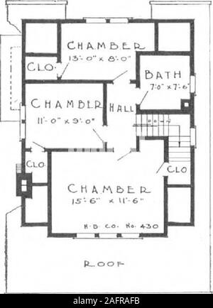 . Plan d'un livre de Harris maisons. -RiEL^T - TLOO Cl- PL A.-M tCO d NL D ? F LOOQ - P L h Kl KARRIS BROTHERS COMPANY, 35e Rue et de fer, CHICAGO, ILLINOIS Page 48 dans cette agréable histoire et un demi-bungalow nous avons combiné le manyconveniences et extérieur beauté de maisons à prix plus élevé, à l'économie partout.Dans l'ancien temps, avec de vieilles méthodes, les nombreuses caractéristiques d'agréable bungalow con-struction entraînerait des dépenses inutiles et un prix prohibitif. Mais easilyunderstood avec nos plans, spécifications claires et matériel raisonnablement couper au montage sans déchets, TheHarris façon vous pouvez réaliser yo Banque D'Images