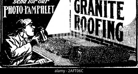 . Scientific American Volume 91 09 août 1904 (nombre). W. H. WEISSBROD, Greenfield, Massachusetts. J'TorJMbreZight broitr fuoiorAMrmti sead/iFfTEi j. Toiture de l'édifice en granit Irving FR New York Banque D'Images