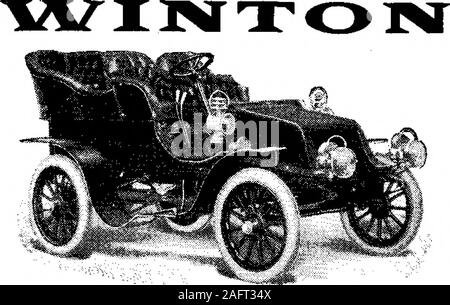 . Scientific American Volume 91 09 août 1904 (nombre). Scientific American 152 27 août, 1904.. Si vous n'enquêtent pas sur le WTNTON avant youbuy un motor car vous n'obtiendrez pas son égal. Completelyequipped, 2 500 $ f. o. b. Cleveland ; sans haut,$2" 300. Des livraisons rapides. La WINTON MOTOR CARRIAGE CO., Cleveland, 0., États-Unis d'Orient voiture tonneau : J&$525 Banque D'Images