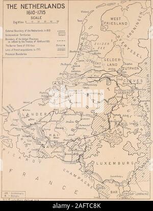 . Bourbon et Vasa ; un manuel d'histoire européenne, 1610-1715, avec un résumé des événements qui précèdent immédiatement. F / ? ^ /v AB.  = ArchbishopricB.  = évêché ? Ft.V.I^l,Hl3 J LA BAS I6I0-J7J5 l'échelle. K.iAJfAlyt Oitff-* Kll Banque D'Images