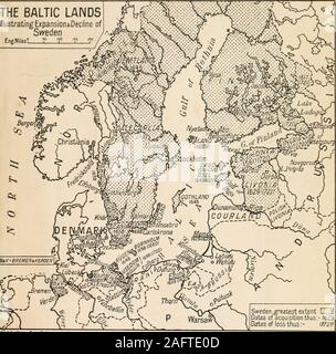 . Bourbon et Vasa ; un manuel d'histoire européenne, 1610-1715, avec un résumé des événements qui précèdent immédiatement. c Le llustratingExpansionaDecline ofSweden TERRES BALTIQUE / Eng:MiJes. CSQjJ B.V.&gt ; s^^u&gt;t^^^(Si tttA, iqi3 Banque D'Images