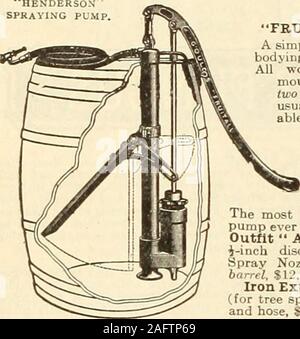 . Henderson's wholesale catalogue.  : Semences, outils, engrais, insecticides &c. pour les maraîchers et les camionneurs. Banque D'Images