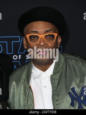 16 Décembre 2019 - Hollywood, Californie - Spike Lee. Le Disney's ''Star Wars : La montée de Skywalker'' Los Angeles Premiere tenue à Hollywood. (Crédit Image : © Birdie Thompson/AdMedia via Zuma sur le fil) Banque D'Images