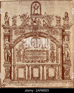 . Le rouge et blanc' 'livre de Menzies.... er tous. Theslab de l'autel est en retrait, avec une projection au-delà de la ligne de l'sidepillars. Il se trouve à environ 4 pieds du sol, étant soutenu par quatre taperingpilasters, orné d'un motif fleuri de l'Ash en relief entre thepilasters a trois panneaux, chacun entouré de volutes sculptées dans strongrelief sur l'autel-dalle étend un arc incurvé avec grâce, soutenu bytwo piles en pierre avec un pilier à l'avant de chaque, les chapiteaux de qui aredecorated avec Scotch chardons ; ces activités appuient l'orientation de l'arc, lecentre de Keystone Banque D'Images