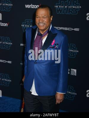 Los Angeles, USA. 25Th Dec 2019. Billy Dee Williams 034 arrive à la première de Disney's 'Star Wars : La montée de l'Skywalker' le 16 décembre 2019 à Hollywood, Californie Crédit : Tsuni/USA/Alamy Live News Banque D'Images