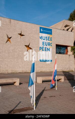 Le centre européen et le musée dans l'espace Schengen. Il est dédié à l'histoire de l'accord de Schengen. Luxembourg Banque D'Images