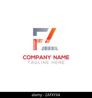 Lettre initiale FL Logo mixte. Lettre de la création de logo d'entreprise moderne FL modèle vectoriel. FL Logo Design Illustration de Vecteur