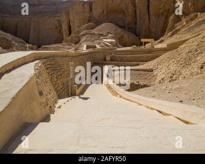 Vallée des Rois, Louxor, Egypte Banque D'Images