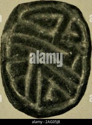 . Dédales et labyrinthes ; un compte rendu général de leur histoire et l'évolution de la situation. Fig. 12. Double hache en bronze de la tombe de l'Axes Double.(à partir de Airhieologta, avec l'aimable autorisation de la Society of Antiquaries et Sir Arthur Evans (sec) page 33) Umm^. Banque D'Images