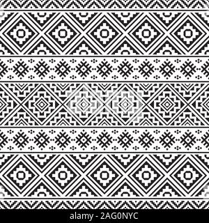 Vecteur marocain, modèle transparent background illustration géométrique abstraite, tissu textile pattern Banque D'Images