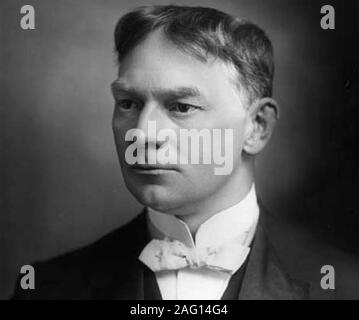 JEROME K.JEROME (1859-1927) écrivain et humoriste anglais Banque D'Images