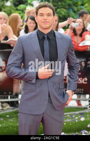 Kellan Lutz. Twilight Saga Eclipse, UK Premiere, Odeon, Leicester Square, Londres. UK Banque D'Images