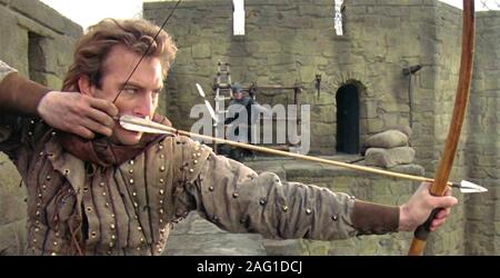 ROBIN des bois, prince des voleurs 1991 Warner Bros film avec Kevin Costner Banque D'Images