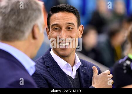 Arnhem, Pays-Bas. 25Th Dec 2019. GelreDome ARNHEM,, 17-12-2019, football, coupe KNVB Beker, Néerlandais, saison 2019-2020, ODIN'59 coach Anthony Correia avant le match Vitesse - ODIN 59 : Crédit Photos Pro/Alamy Live News Banque D'Images