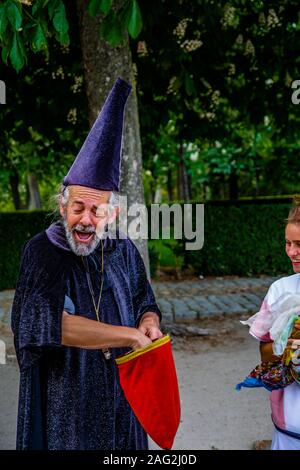 Balade autour de Madrid vous pouvez rencontrer beaucoup de belles personnes, de toute race, de tout le monde Banque D'Images