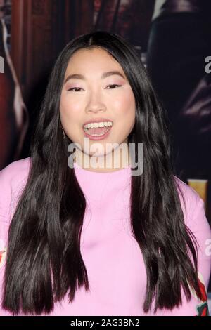 Los Angeles, USA. 09Th Dec, 2019. 12/09/2019 Awkwafina "Jumanji : Le prochain niveau" Premiere tenue au Théâtre chinois de Grauman à Hollywood, CA : Crédit Cronos/Alamy Live News Banque D'Images