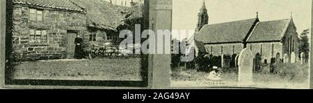 . La plus ancienne de l'Angleterre : en cours de recherche de chapitres de l'histoire de l'Bilsdale, Farndale et chasses Sinnington, recueillies pendant plusieurs années. 1.-BILSDALE TYPIQUE FERME. 2.- LE BUCK INN. 3.-stockage HuUSE.4, L'ANCIEN Fox and Hounds INN. 5.-ST. Goldeneye Hotel & Resort L'église. Banque D'Images