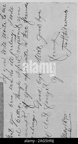 . La jeunesse de James Whitcomb Riley ; fortune's way avec le poète de l'enfance à la virilité. de la connaissance, au lieu de donner l'instruction dans grammarand l'arithmétique. Et surtout il enviait Jason, theathletic les jeunes, qui ont résolu de chercher fortune dans le monde sans demander l'avis des enseignants ou tellinghim rien. Un tel échec que Rileys en arithmétique a seldombeen enregistré. Je ne pouvais pas, dit-il, deux fois tenfrom dire deux fois l'éternité. L'histoire était sa bete noir. Heknew rien de Colomb, ou la glorieuse countryexpressly découvert dans le but de l'industrie, comme son andlearning teache Banque D'Images