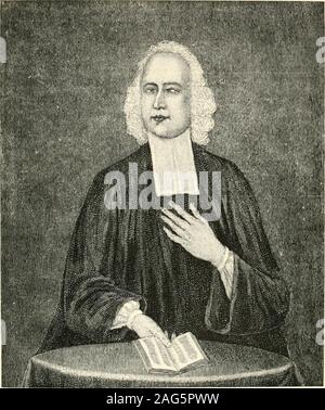 . La Nouvelle-France et de la Nouvelle-Angleterre. ^27 a amené des gens en foule dans le Bostonchurches. Mais en 1734 il a commencé à Northampton, whereEdwards, qui avait succédé à son grand-père, a beenpreaching pendant huit ans, une renaissance d'une nature beaucoup plus élevé.Cette vague d'enthousiasme religieux se propagent à travers le wholeConnecticut valley et a duré six mois. Il attractedsome avis en Angleterre, et à l'heure actuelle George Whitefieldaccepted une invitation de M. Benjamin Colman pour comeGeorge ^^ Cnbes en Angleterre et de prêcher. Invitecftcf twcuty Whitefield était ycars-six de l'âge, et venait d'être ordainedNew fra- qu'un ministre Banque D'Images