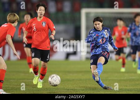 Busan, Corée du Sud. 25Th Dec 2019. Mayu Ikejiri (JPN) Football/soccer : E-1 de l'EAFF 2019 Finale du championnat de football des femmes en République de Corée La Corée 0-1 match entre le Japon au Busan Gudeok Stadium à Busan, Corée du Sud . Credit : Kenichi Arai/AFLO/Alamy Live News Banque D'Images