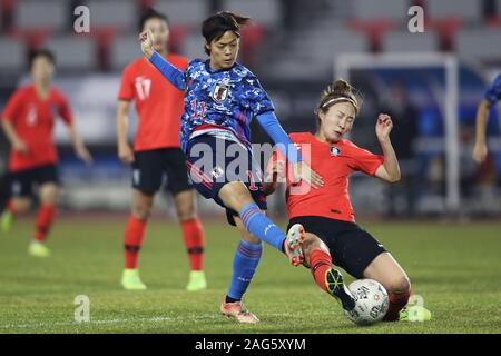 Busan, Corée du Sud. 25Th Dec 2019. Rikako Kobayashi (JPN) Football/soccer : E-1 de l'EAFF 2019 Finale du championnat de football des femmes en République de Corée La Corée 0-1 match entre le Japon au Busan Gudeok Stadium à Busan, Corée du Sud . Credit : Kenichi Arai/AFLO/Alamy Live News Banque D'Images