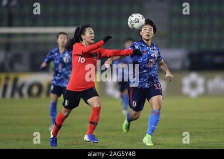 Busan, Corée du Sud. 25Th Dec 2019. Kiko Seike (JPN) Football/soccer : E-1 de l'EAFF 2019 Finale du championnat de football des femmes en République de Corée La Corée 0-1 match entre le Japon au Busan Gudeok Stadium à Busan, Corée du Sud . Credit : Kenichi Arai/AFLO/Alamy Live News Banque D'Images