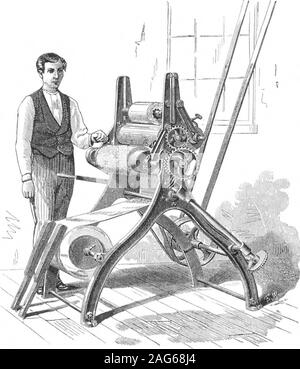 . Scientific American Volume 33 Numéro 01 (juillet 1875). entités requises simultanément sur sonde, et la vitesse à whichthey ont travaillé est representedas quelque chose de remarquable. M. Smith a été Gerrett engagedfor quelque temps dans ofcircuits makingthe dispositions nécessaires, etc., pour atteindre ce résultat, et c'est une réussite complète.La facilité et rapidité withwhich instrumentswork ces nouveaux,et les avantages whichthey possèdent, seront susceptibles d'tolead d'une plus large utilisation par le UnionCompany ofthem l'Ouest. Pas de doute, ils peuvent être adaptés à l'op-tion quadruplex ; et aussi avec quatre imprimante combinaison améliorée Banque D'Images