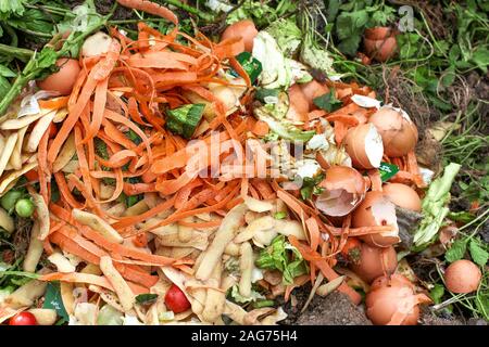 Pour le compostage des déchets organiques Banque D'Images