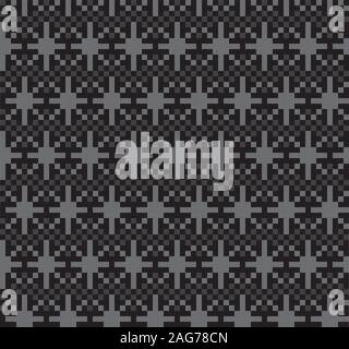 Christmas Fair Isle Seamless Pattern - c'est un modèle adapté pour fair isle ressources site web, graphiques, dessins et modèles d'impression, la mode Illustration de Vecteur