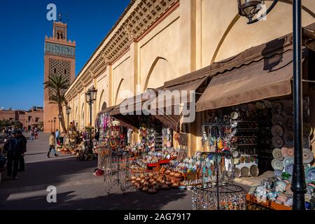 Marrakech, Maroc - Moulay El Yazid Mosque Banque D'Images