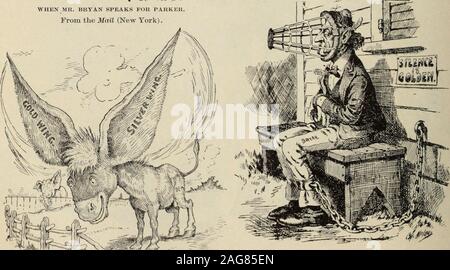 . Examen des évaluations et de travail du monde. La planche d'OR EN PLATKOHM. À partir de la poste (New York). Un changement notable dans le domaine de dessin animé est l'aspect ofMr. Homer Davenport du côté des républicains. Son tirage-ings sont publiées chaque jour dans le courrier, de New York. Deux d sont sur cette page. Son travail a sa vigueur de l'ancien temps. Hehas été réitérant l'égard de MM. Belmont andHill avec le Juge Parker mise en candidature. Lorsque M. BRYAN PARLE DE PARKER du Mail (New York).. Le PLAISIR DE LA DÉMOCRATIE.L'Âne : Kay, mais c'est très bien ! Les Thaïlandais la première démangeaison timefve en mesure de faire ces deux wi Banque D'Images