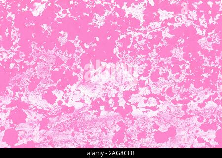 Résumé motif tacheté de en stuc sur le mur. Modèle de Motley, texture de fond. Taches sur une toile rose. Taches de peinture dans un style aquarelle Banque D'Images