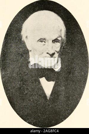 . Notre famille Thompson dans le Maine, le New Hampshire et l'Ouest. e pierre tombale de Hugh Mulloy : Willie Lamothe de Hugh Mulloy, un lieutenant dans la guerre d'indépendance;b. Albany, N. Y., épousé une de grande valeur ; rejoint thearmy à Cambridge, 1775. Il a été personnellement acquaintedwith Washington et Lafayette ; a été à la retraite fromTiconderoga ; aux deux batailles de Saratoga ; lay à ValleyForge ; était à Monmouth, et a été trois fois blessé-onceat Hubbardstown en 1780. Parmi les plus courageux il wasbrave. Il est venu à l'Ohio en 1817 et est mort le 11 juillet 1845dans la 94e année de son âge. Lui et son épouse ont été enterrés au cimetière de BoatRun, Banque D'Images