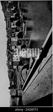 . Les hommes et les mœurs de la vieille Florence. Un della Scala, sur la zone couverte par la station et maintenant les rues adjacentes, a gardensand fermes. Entre la Via San Zanobi et le pré-envoyé Via Guelfa en ce qui concerne le mur étaient fermes ; andgardens aussi jardins entre Via del Maglio (nowVia Lamarmora) et Via Gino Capponi (puis la Via S.Sebastiano), et dans ce grand carré délimité par BorgoPinti, Via de Pilastri et Borgo la Croce et de la Porta theWalls autres Croce à l'ancienne Porta Pinti,où le cimetière protestant est maintenant fermé. InPiazza del Granduca (Piazza della Signoria) betweenCalimaruzza et va Banque D'Images