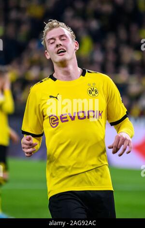 Julian Brandt (Borussia Dortmund). GES/Fußball/1. Bundesliga : Borussia Dortmund - RB Leipzig, 17.12.2019 - 1ère Division Football/soccer : Borussia Dortmund vs RB Leipzig, Dortmund, Dec 17, 2019 - Règlement du LDF à interdire toute utilisation des photographies comme des séquences d'images et/ou quasi-vidéo. Dans le monde d'utilisation | Banque D'Images