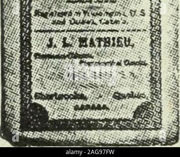 . Canadian Grocer Janvier-mars 1919. tfjfj TKrzo^Iffi | !ra. MATHiLtrs Sytup m %f Tar | goduvwoilI. Votre customersagainst bras le Weatherperil à froid. Tout à l'heure, quand theforces andPneumonia de la grippe sont abroadyour lire les clients apprécient l'aia-splendidbody MATHIEUSSYRUP de qualités de l'HUILE DE FOIE DE GOUDRON andCOD il n'y a pas de meilleur remède pour coughsand mpredependable ou rhumes dans n'importe quelle étape. La FEA-ture efficace ce coldbreaker : gardez-le avant de yourcustomers avis. Vous pouvez con-fidently withMathieus de sirop de garantir des résultats de l'huile de foie de la CADDEL Tar. Au jour le stock. J. L. Mathieu Co. PROPRIET Banque D'Images