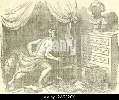 . Le laird de Logan, ou des contes, d'anecdotes et d'illustration de l'esprit et l'humour de l'Ecosse. fe. Adistance, appelez-le à s'il vous plaît, reader, a eu lieu être-twixt M. Ferrier et un frère avec qui il être utiliséspour sur la plus intime, mais comme le Dr n'étaitpas beaucoup donné à des animaux, nous soupçonnons le blâme restednot avec lui. Le frère apparaissant désirez thedistance, qui avait été maintenu pendant un temps considérable, a pris la parole abrégée, vous remarquerez un Dr sec,Dr. Ferrier, qui a été entre nous pendant un certain temps ? Ay, dit le Dr, eh bien, je n'ai pas l'observer. Un MEETTNG DE VEN Banque D'Images